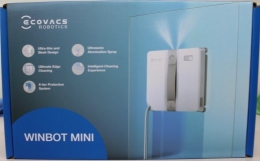 SALE OUT. Ecovacs Windows Cleaner Robot WINBOT MINI GREY Corded Grey DEMO