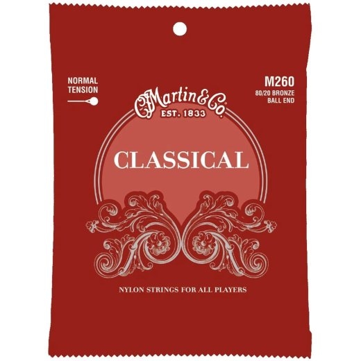Martin M260 Classical Normal Tension (28-43) - classical guitar strings