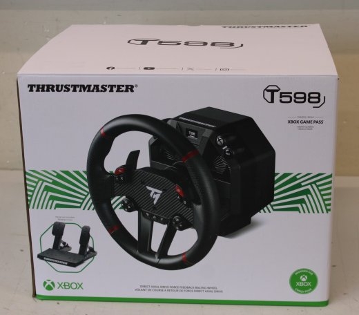 SALE OUT. Thrustmaster T-598 X Racing Wheel, for Xbox Series X/S, Black Thrustmaster Racing Wheel, for Xbox Series X/S, PC T-598 X UNPACKED, USED B...