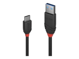 Lindy Black Line - USB-C cable - USB-C to USB Type A - 1.5 m