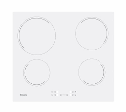 Candy Hob CH64CCW Vitroceramic Number of burners/cooking zones 4 Touch White