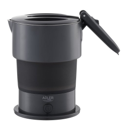 Adler Silicon Travel Kettle AD 1377 Travel Kettle 600 W 0.6 L Silicon Grey