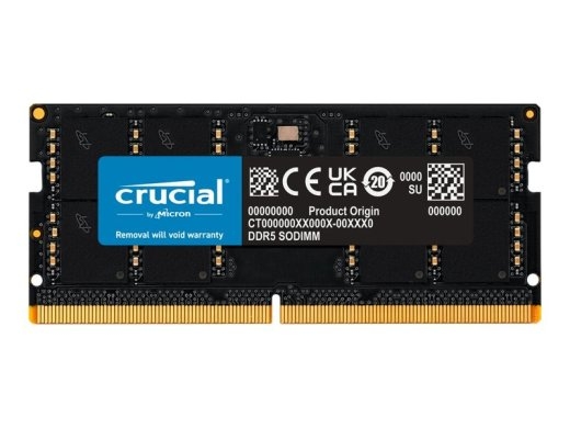 Crucial - DDR5 - module - 32 - SO-DIMM 262-pin - 5600 MHz / PC5-44800