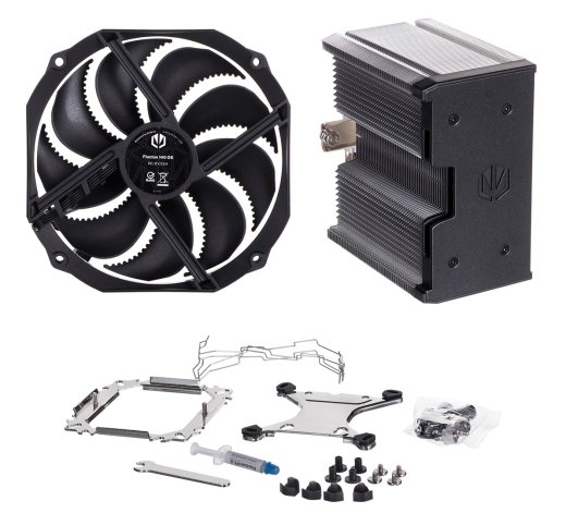 ENDORFY Fortis 5 Processor Air cooler 14 cm Black, Grey, Steel