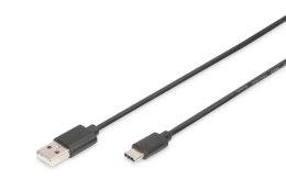 Digitus USB Type-C connection cable, type USB-A - USB-C AK-300154-010-S
