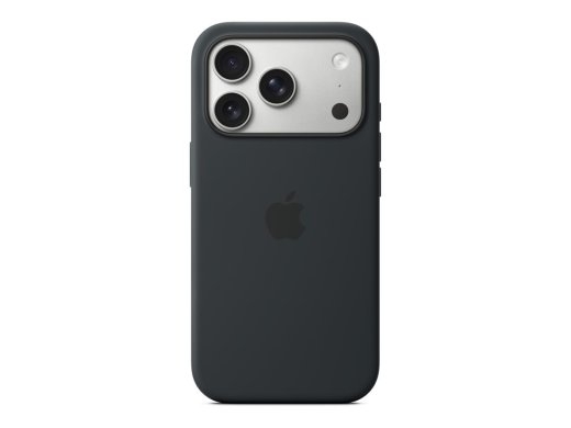 Apple Back cover Apple iPhone 17 Pro Silicone Black MagSafe