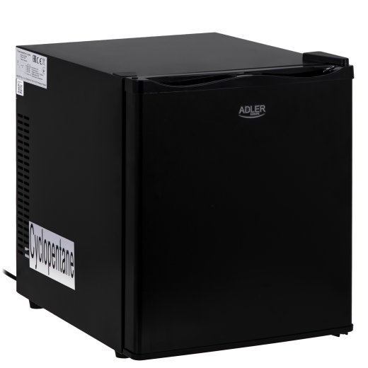 Adler Thermoelecric Cooler AD 8089 Energy efficiency class E Free standing Larder Black