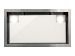CATA Hood GC DUAL A 75 XGWH Canopy Energy efficiency class A Width 79.2 cm 820 m³/h Touch control LED White glass