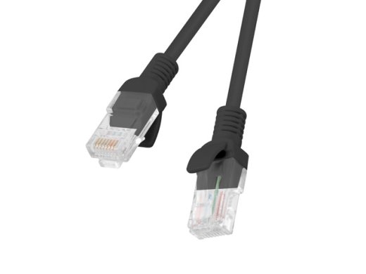Lanberg Patchcord CAT.5E UTP PCU5-10CC-0050-BK 0.5 m Black