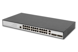 Digitus 24-Port Gigabit Switch DN-80221-3 Managed L2 Desktop/Wall-mountable