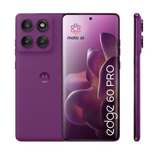Motorola edge 60 pro 16.9 cm (6.67") Android 15 USB Type-C 12 512 6000 mAh Purple