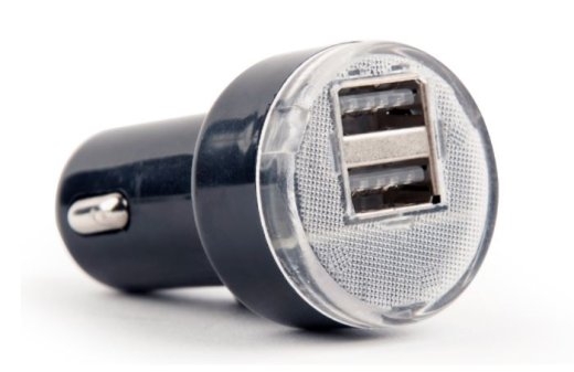 EnerGenie 2-port USB car charger EG-U2C2A-CAR-02