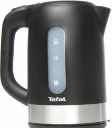 TEFAL Kettle KO330830 Electric 2400 W 1.7 L Plastic 360° rotational base Black