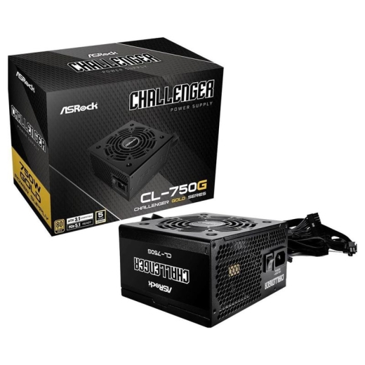 ASRock Challenger CL-750G - power supply - 750 Watt