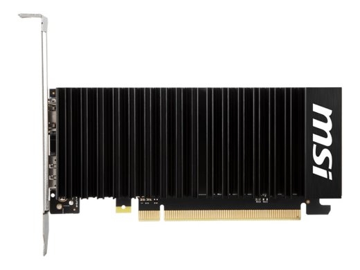 MSI GeForce GT 1030 4GHD4 LP OC NVIDIA 4 GeForce GT 1030 DDR4 HDMI ports quantity 1 PCI Express 3.0 x16 (uses x4)