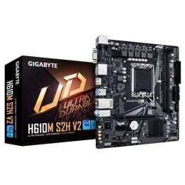 Gigabyte Motherboard H610M S2H V2 s1700 2DDR 5 DP/HDMI/DSUB M.2 mATX