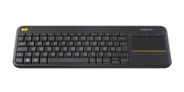 LOGITECH Wireless Touch Keyboard k400 plus black Layout
