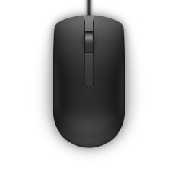 Dell Optical Mouse-MS116 - Black