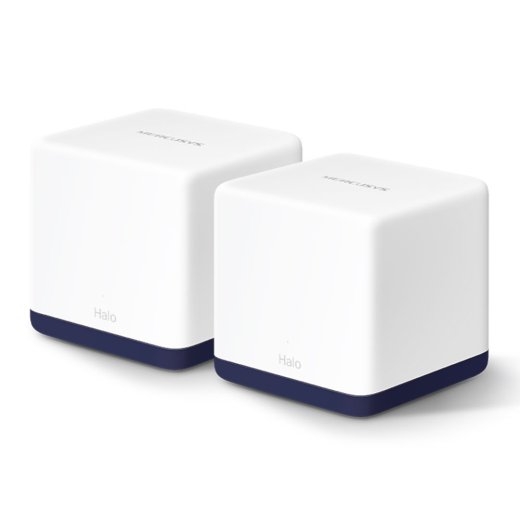 Mercusys AC1900 Whole Home Mesh Wi-Fi System Halo H50G (2-Pack) 802.11ac 600+1300 Mbit/s Ethernet LAN (RJ-45) ports 3 Mesh Support Yes MU-MiMO Yes...