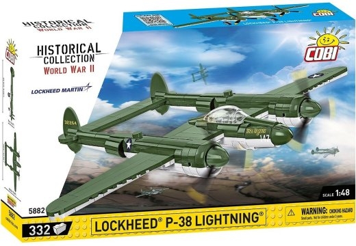 Blocks Lockheed P-38 Lightning 332 blocks