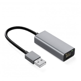 iBOX Adapert aluminum RJ 45 UCB-C 10/100/1000