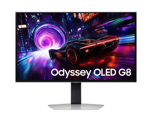 Samsung LS27FG810SUXEN 27 " OLED 16:9 240 Hz 0.03 ms 3840 x 2160 pixels 250 cd/m² HDMI ports quantity 2 Silver