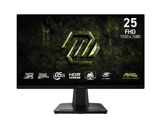 LCD Monitor MSI 24.5 " 1920 x 1080 pixels Full HD Native aspect ratio 16:9 LCD Flat MAG256FE20