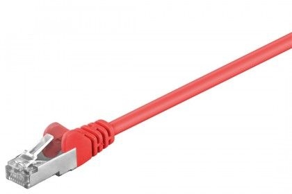 Goobay CAT 5e patchcable, F/UTP, red