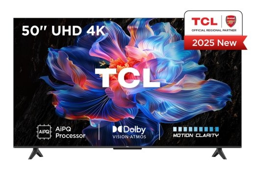 TV Set TCL 50 " 4K Ultra HD 3840 x 2160 pixels Flat 16:9 DLED 50V6C