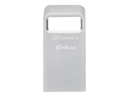 Kingston USB 3.2 Flash Drive DataTraveler micro 64 USB 3.2 Silver