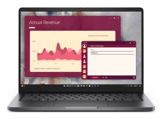 Dell Pro 14 PC14250/U5 235U/16GB/1TB SSD/FgrPr/FHD IR Cam & Mic/WLAN + BT/14.0" FHD+/Backlit Kb/W11 Pro/3yrs Prosupport