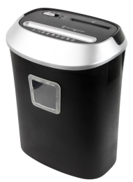 Shredder Activejet ASH-1201D, P-3, 25 l, 5x38 mm shreds, black and silver.