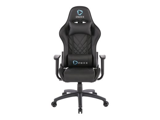 Onex PVC; Nylon caster; Metal Gaming chairs GX220 AIR Series Black