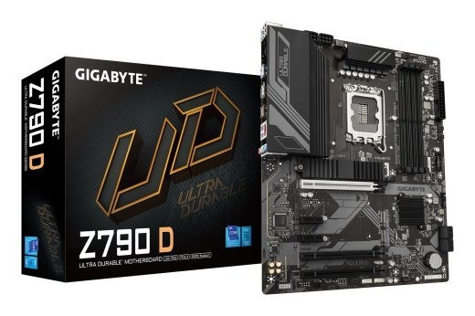 GIGABYTE Z790 D Motherboard - Supports Intel Core 14th Gen CPUs, 12+1+１ Phases Digital VRM, up to 7600MHz DDR5 (OC), 3xPCIe 4.0 M.2, 2.5GbE LAN, US...