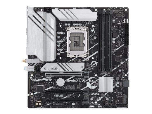 Asus PRIME B760M-A WIFI D4 Processor family Intel Processor socket LGA1700 DDR4 DIMM Supported hard disk drive interfaces SATA, M.2 Number of SATA...