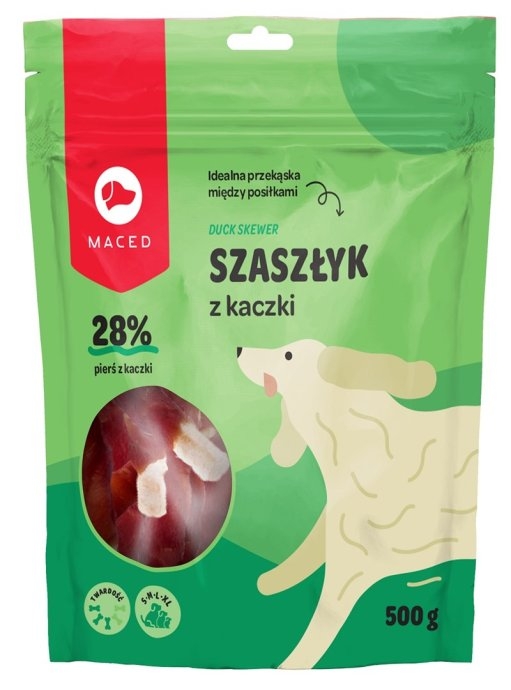 MACED Duck skewer - Dog treat - 500g