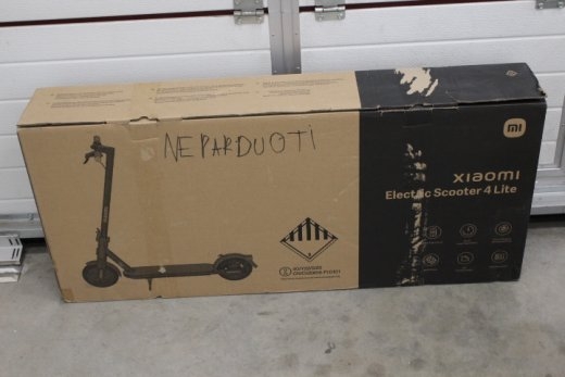SALE OUT. Xiaomi Electric Scooter 4 Lite Xiaomi Electric Scooter 4 Lite 300 W 25 km/h 8.5 " 3 month(s) Black USED , SCRATCHED, DIRTY, DAMAGED PACKA...