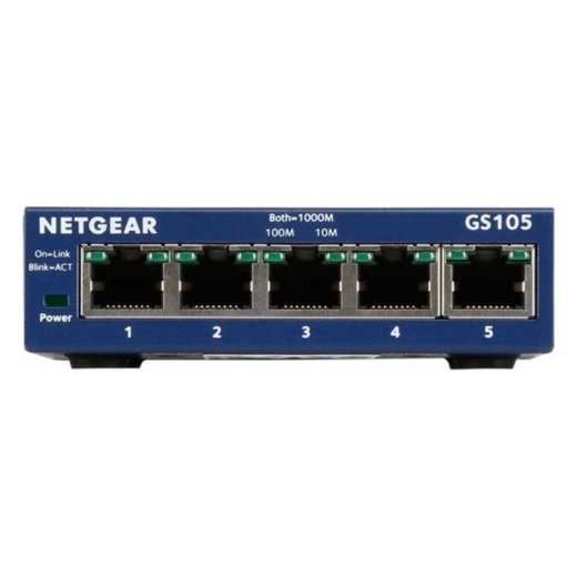 NETGEAR Switch GS105 - 5 Ports - 5x GE (10/100/1000)