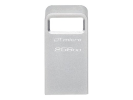 Kingston USB-Stick DataTraveler Micro - USB 3.2 Gen 1 (3.1 Gen 1) - 256 - silver