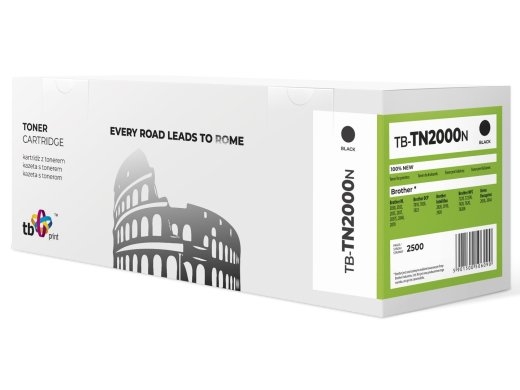 Toner cartridge for Brother TN2000 100% new TB-TN2000N