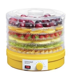 Concept SO1015 food dehydrator Yellow 245 W