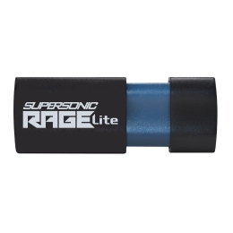 Patriot Memory Supersonic Rage Lite USB flash drive 32 USB Type-A 3.2 Gen 1 (3.1 Gen 1) Black, Blue