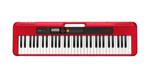 Casio CT-S200 MIDI keyboard 61 keys USB Red, White