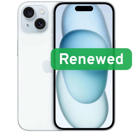 Apple Renewed Grade C Apple iPhone 15 Blue 6.1 " Super Retina XDR OLED 128 iOS