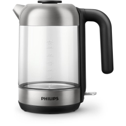 Philips Kettle HD9339/80 2200W 1.7l, Crystal glass, light status indicator