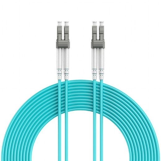 Cablexpert Multimode Duplex OM4 50/125 Fiber Optic Cable, 0.5 m CFO-MDOM4-LC/LC-0.5M