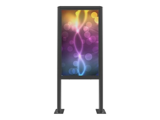 EDBAK POK91 Stand for 49" outdoor, Black EDBAK