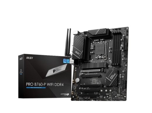 Motherboard PRO B760-P WIFI DDR4 s1700 4DDR4 DP/HDMI ATX