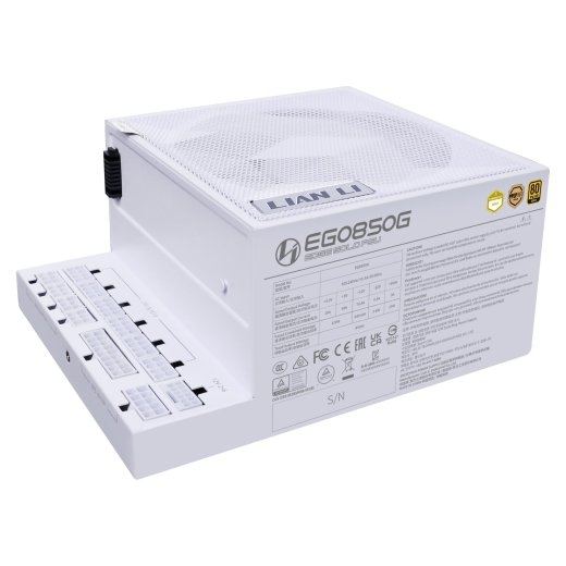 Power Supply LIAN LI EDGE GOLD 850 850 Watts Efficiency 80 PLUS GOLD PFC Active G9P.EG0850G.W000.