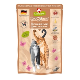 GRANATAPET DeliCATessen Turkey and pheasant - wet cat food - 85g